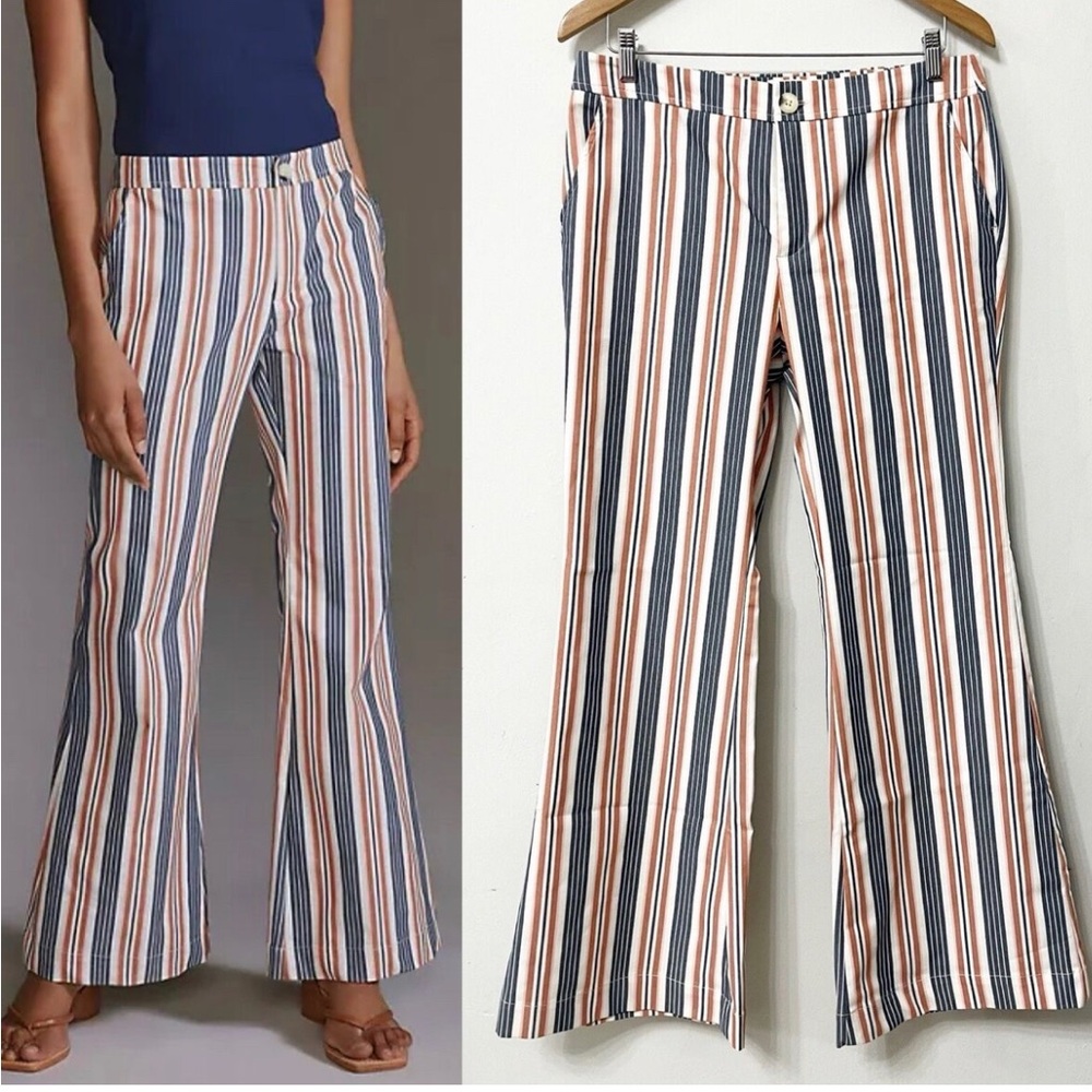 Anthropologie stripe pants